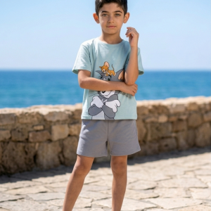 Kids' Summer Set – Tom & Jerry T-shirt + Shorts
